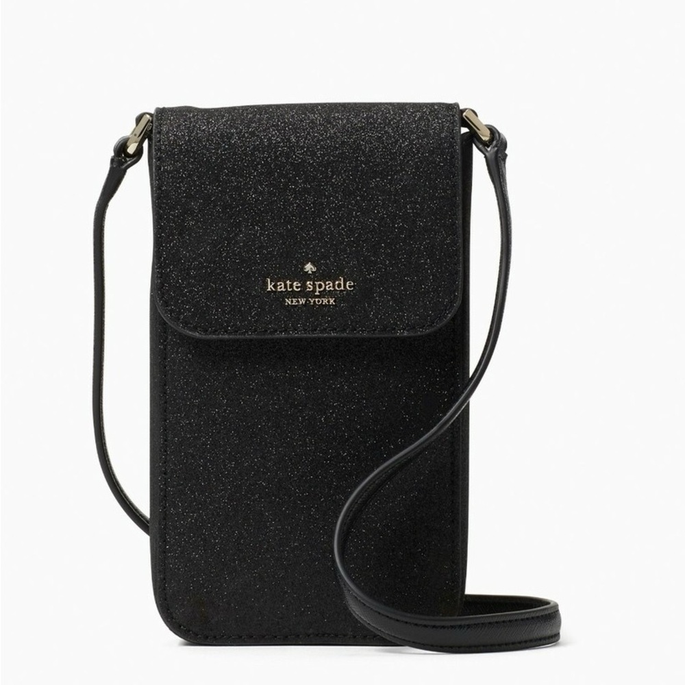 Kate Spade Glitter Black Crossbody Bag